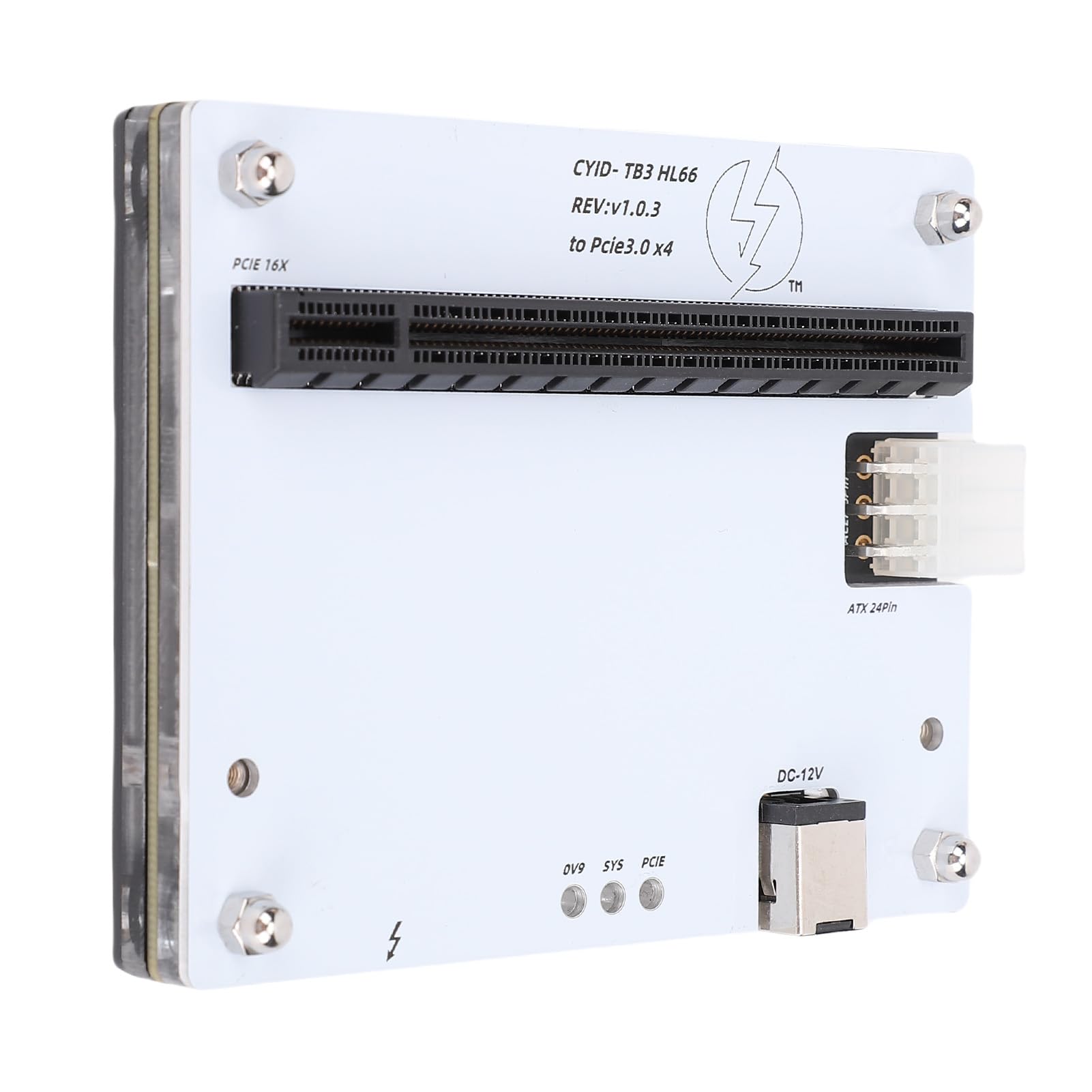 Generic Docking Station per Scheda Grafica Dock USB 4.0 Versatile per Potenziare le Prestazioni Grafiche, Ampia compatibilità dei Componenti per gli Appassionati di Giochi per PC