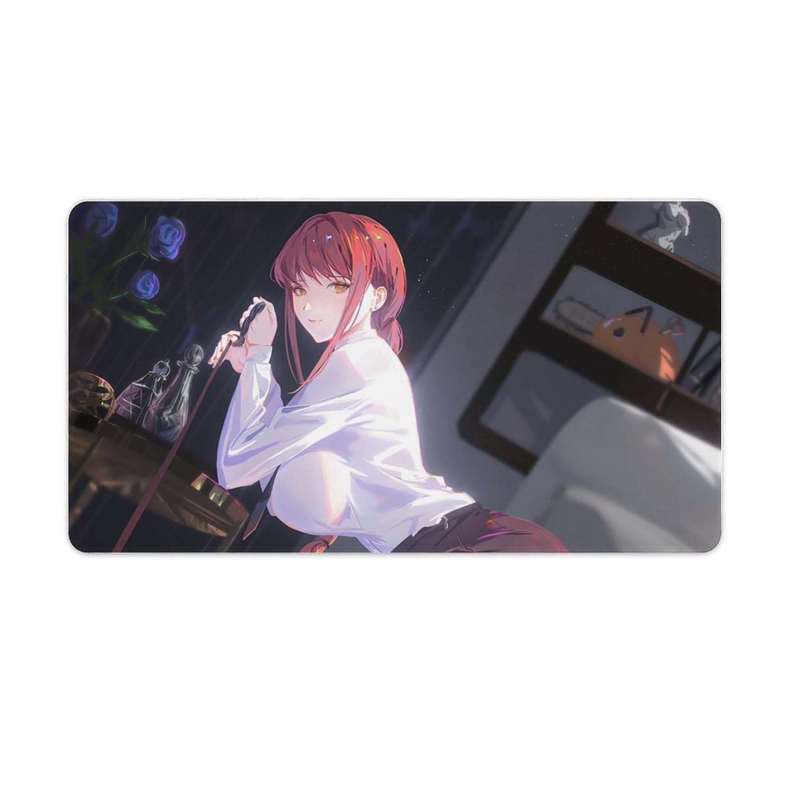 Amazon.co.jp：デスクマット パッド チェンソーマン マキマ 黒タイツ