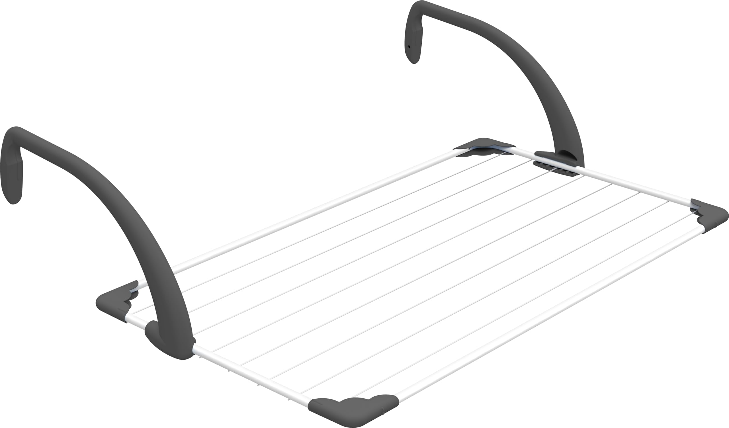 Vileda Brezza 100 | Balcony Airer | Super Strong Arms | Adjustable Arms | Easy to Open and Close