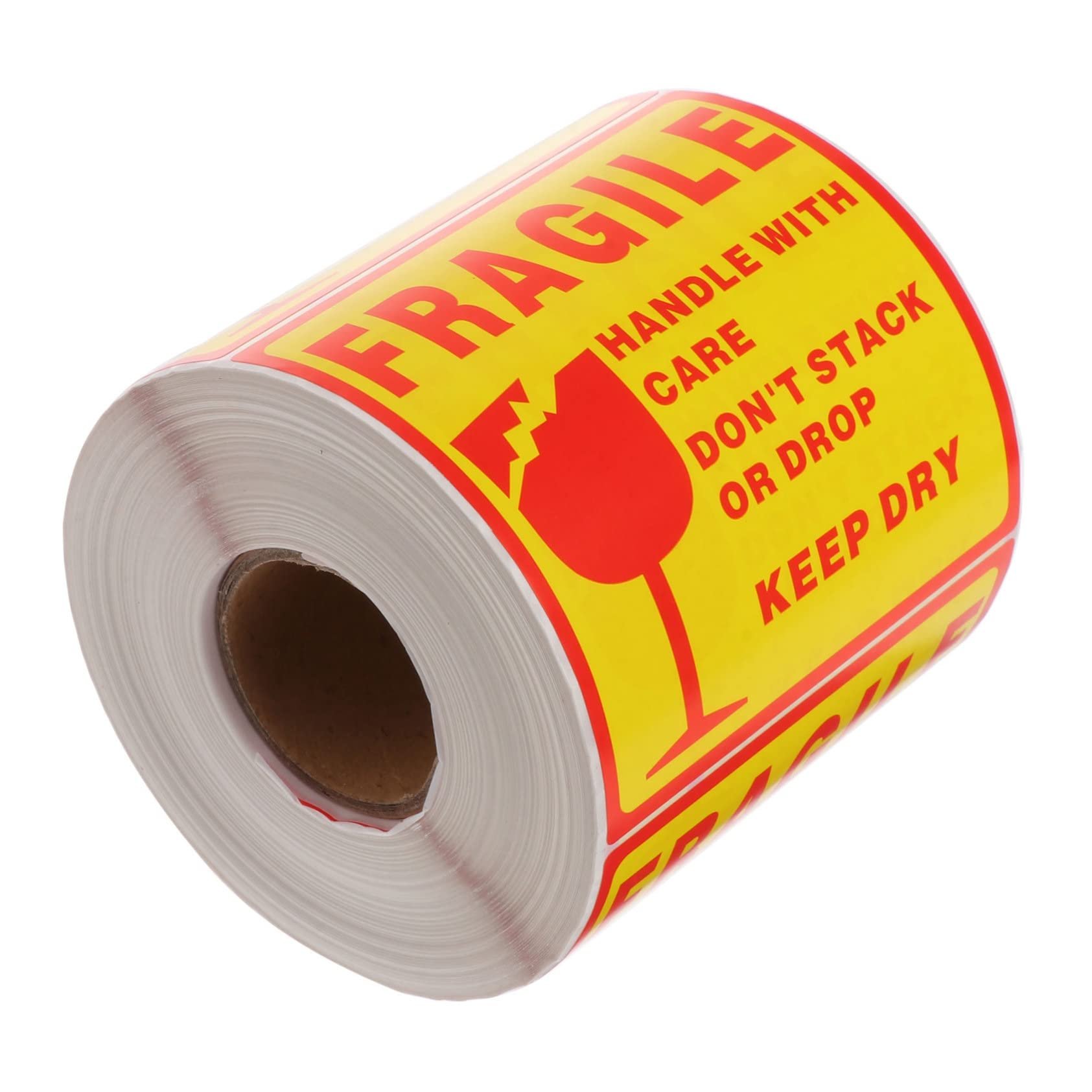 Gogogmee Fragile Shiing Labels 500 Pieces Moving Wrapping Decals Easy to Stick Shipping Stickers