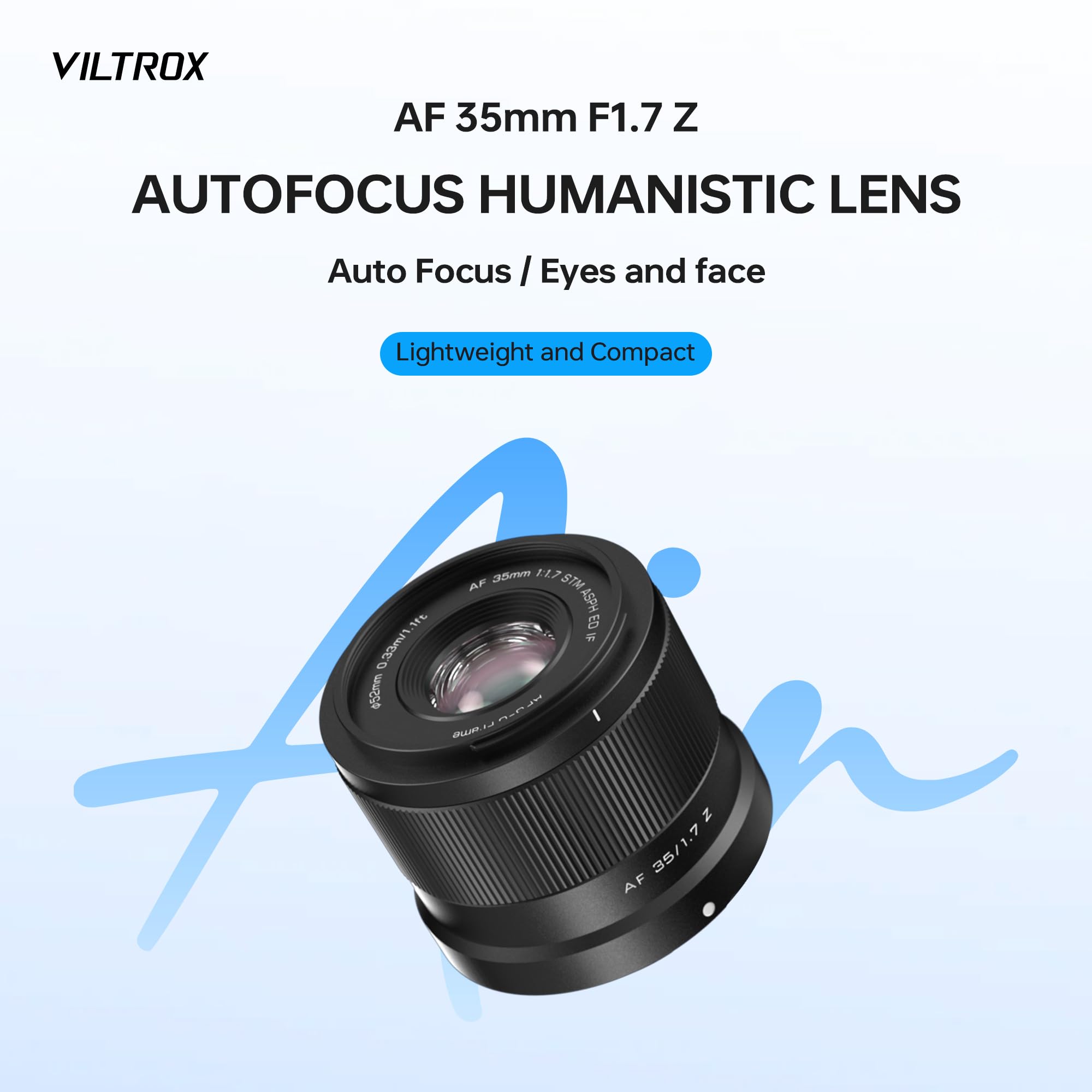 VILTROX AF 35mm F1.7 Lente para Montura Nikon Z, Lente Prime APS-C