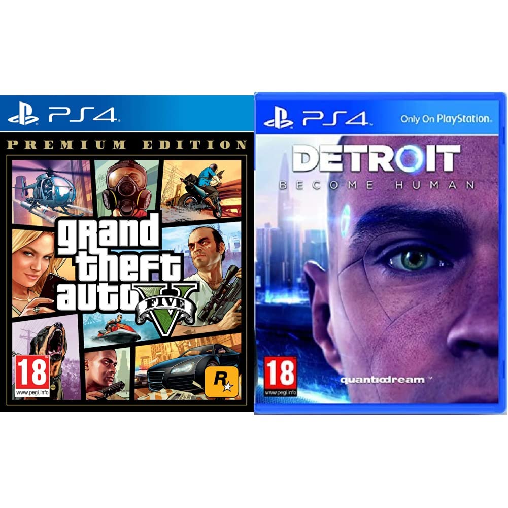See full amazon price history chart for Grand Theft Auto V - Premium Edition (PS4)+Detroit: Become Human (PS4) Grand Theft Auto V - Premium Edition (PS4)+Detroit: Become Human (PS4) (B08NTWV9NN) Amazon Price History, Amazon Price Tracker