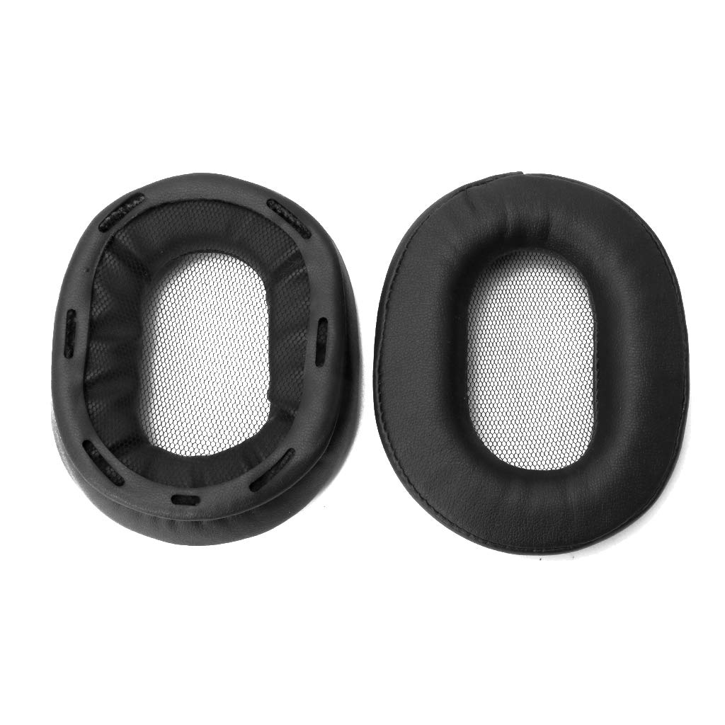 COPLKY Round Earphone Sponge Protein Skin Elastic Soft for MDR-1R 1RBT 1ADAC MDR-1A Replacement Headphone