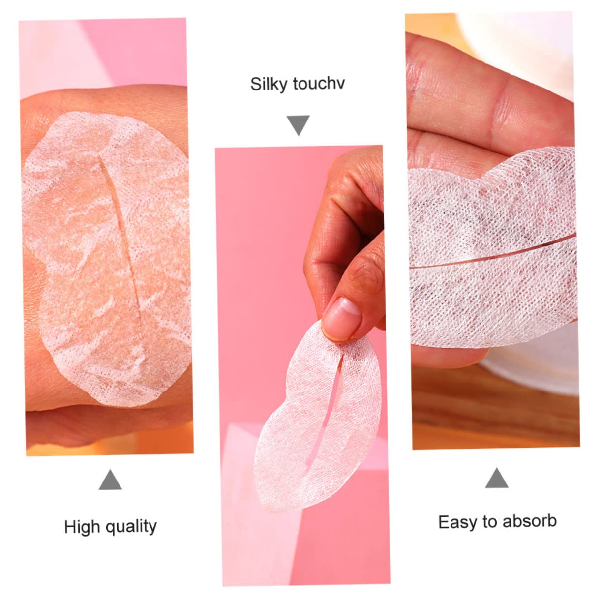 Healvian 2000stücke Feuchtigkeitsspendende Lippenmaske Atmungsaktive Lippenpflege Lippenmasken Für Frauen Hochwertige Komfortable Anwendung Für Tägliche Lippenpflege