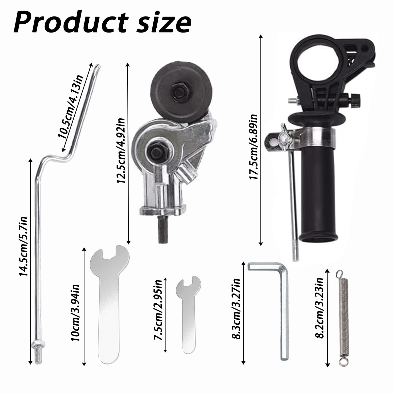 Grignoteuse de Tôle Électrique xlwen 1 set Métaux Coupe Fer, Fer blanc, Acier, Cuivre, Aluminium