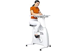 FLEXISPOT 3-IN-1 Exercise Bike Desk: Elevate Your Fitness and Productivity