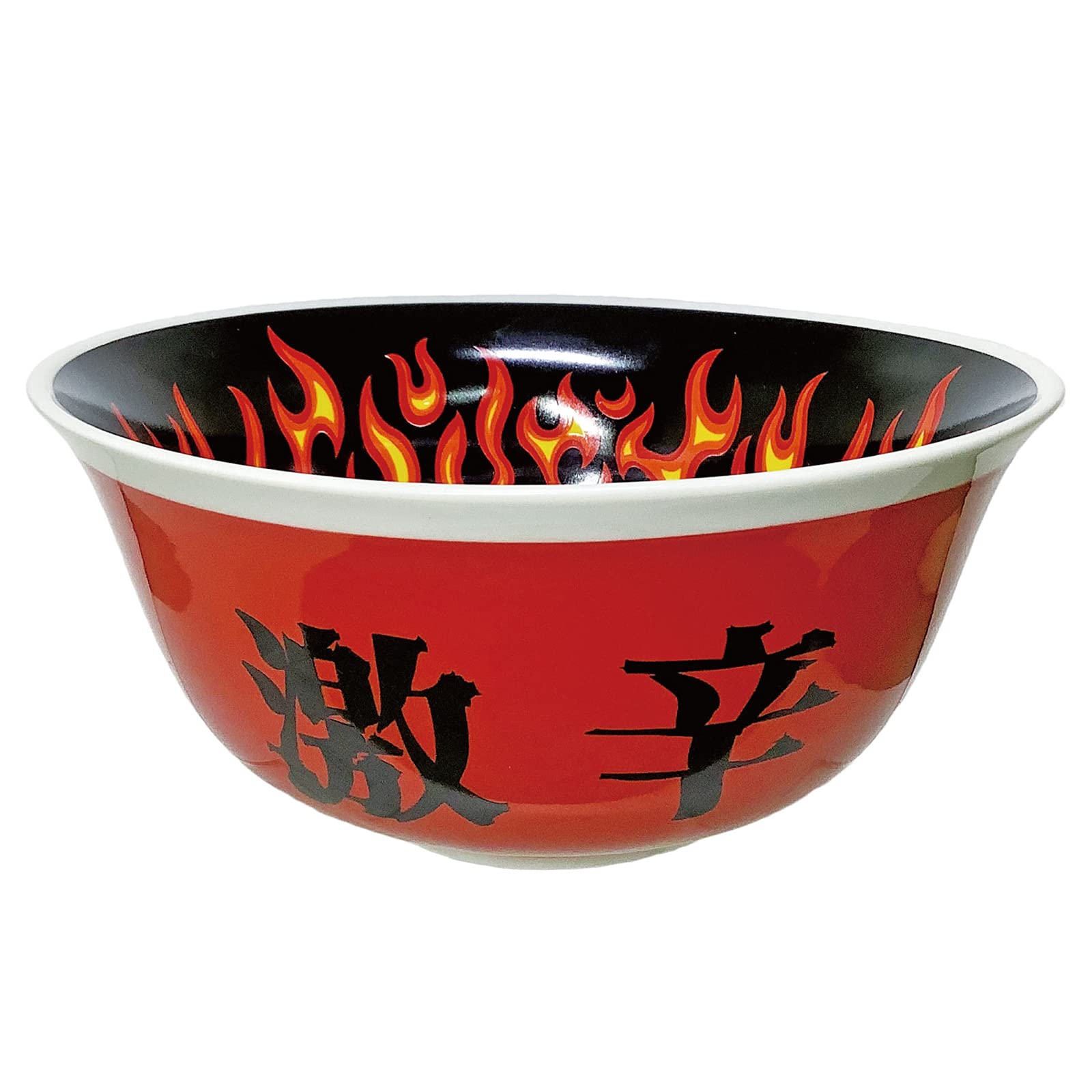 Amazon｜サンアートおもしろ食器 丼 激辛 ラーメン鉢 約18×8cm