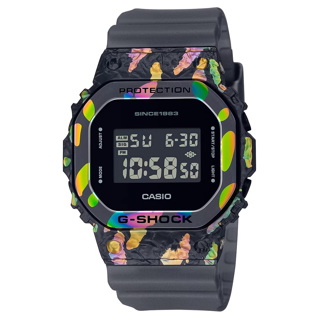 Casio G-Shock GM-5640GEM-1DR Multi-Coloured IP Digital Dial Translucent Resin Strap Mens Watch Shock Resistant Limited Edition G1348 (B0BW43S3TJ) Amazon Price History, Amazon Price Tracker