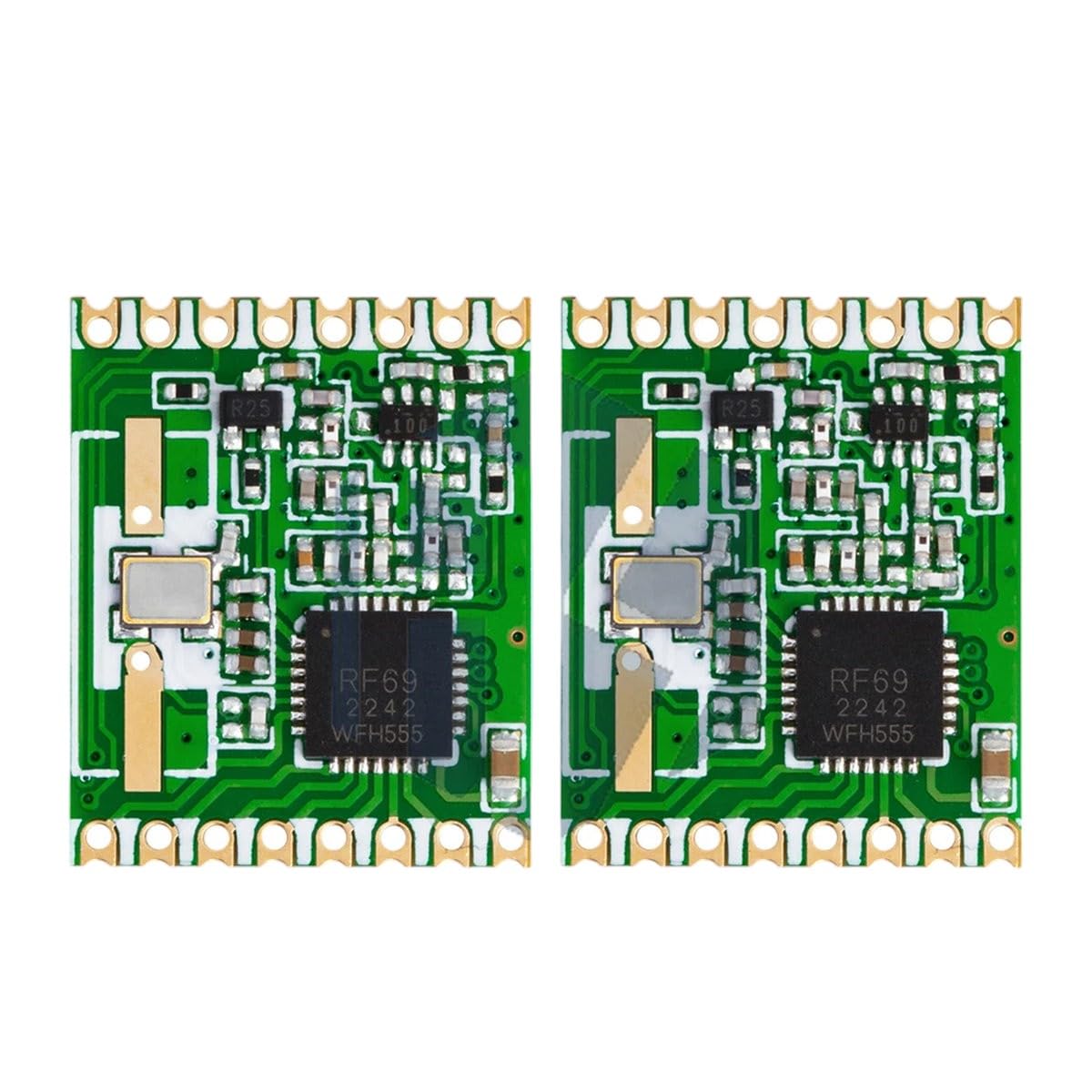 433Mhz-1Pcs Rfm69Hw 868Mhz/433Mhz/915Mhz + 20Dbm Hoperf Wirelets Transceiver 868S2 Module for Remote/Hm New 2025 High for Reliable Electronic Component, Precision, Stable Performance