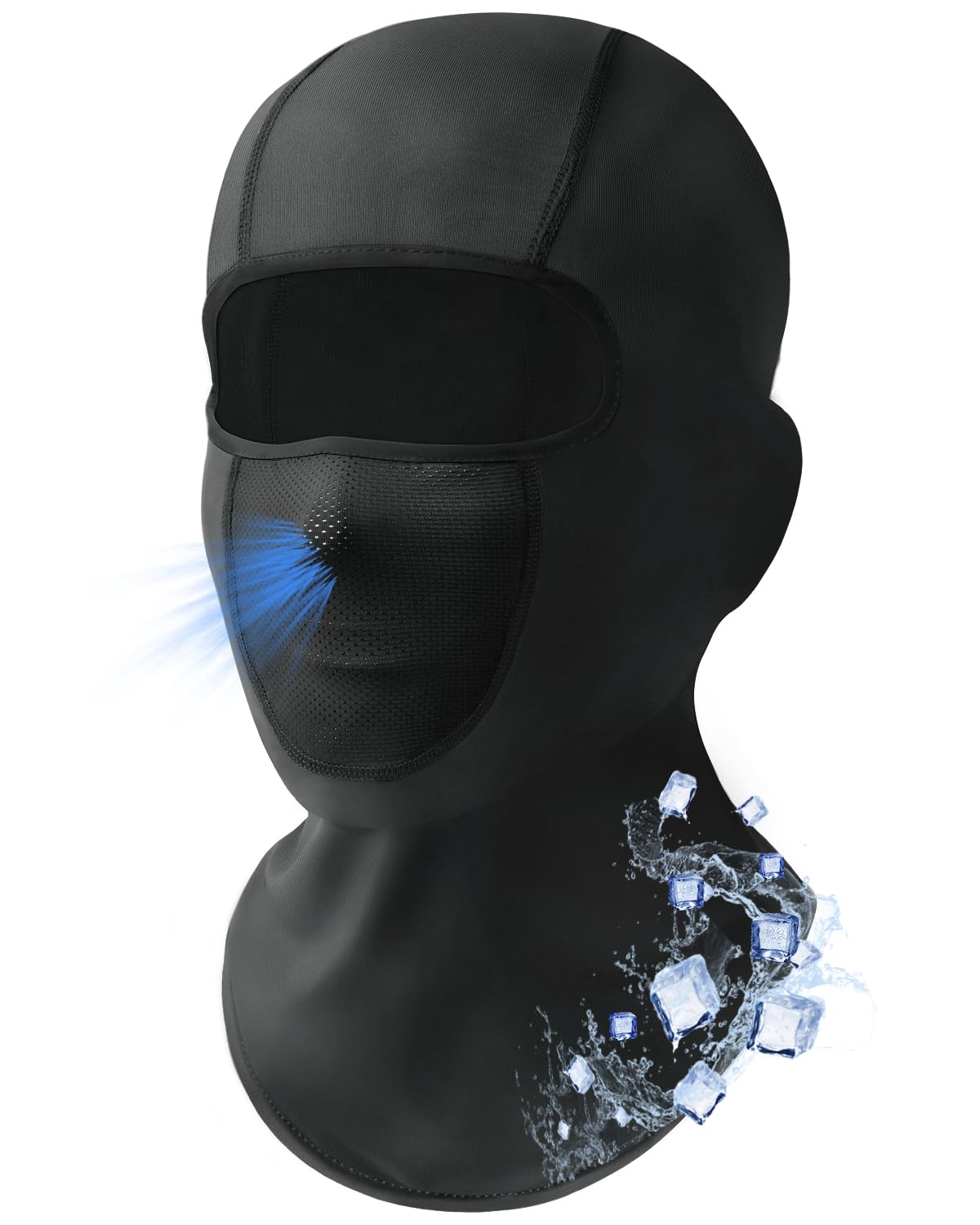Cooling Breathable Balaclava Face Mask for Men Women Summer Full Head Cover Sun UV Protection for Motorcycle Work