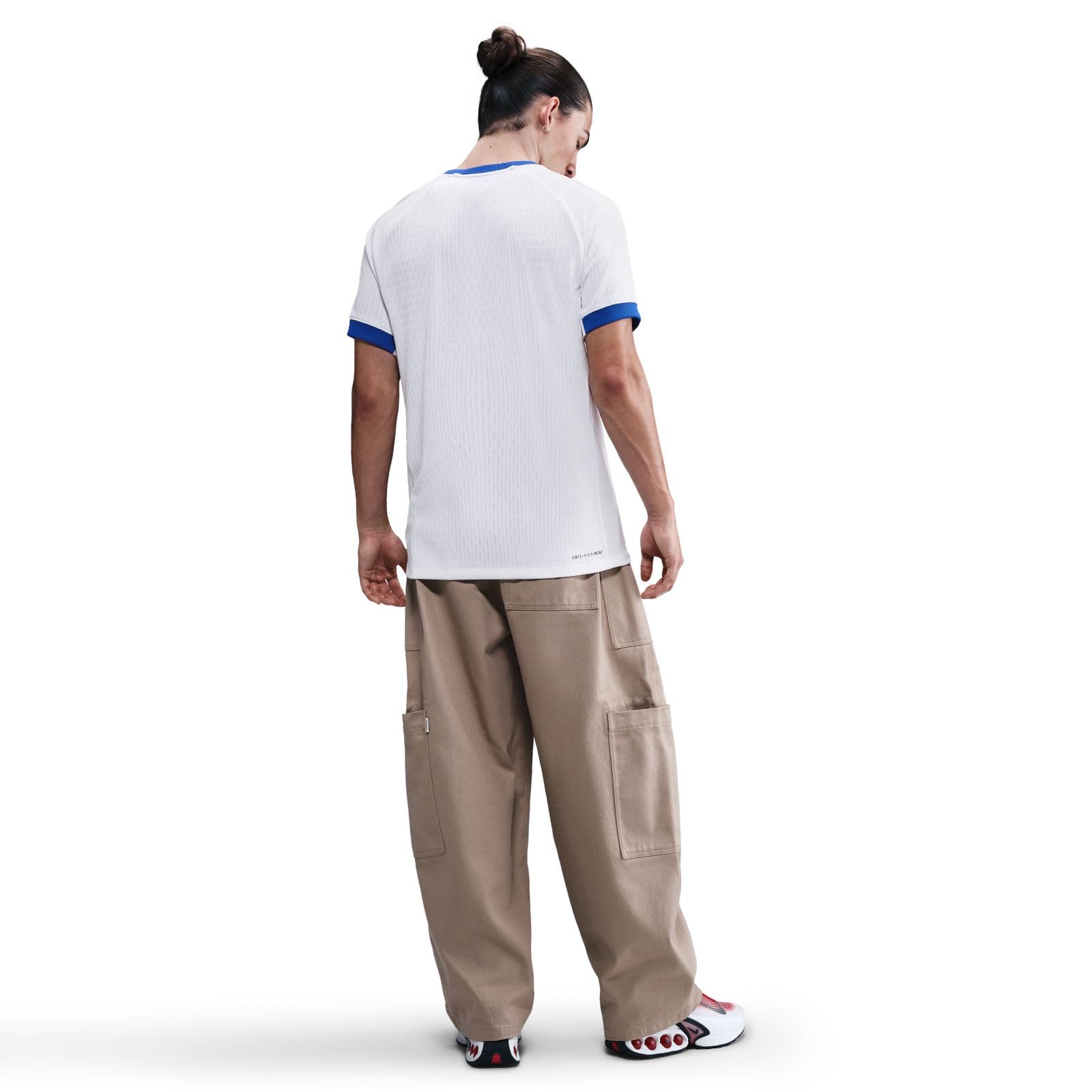 Nike England 2025 Match Home (Frauenteam) Nike Authentic Dri-Fit ADV Fußballtrikot für Herren Maglia da Calcio Uomo