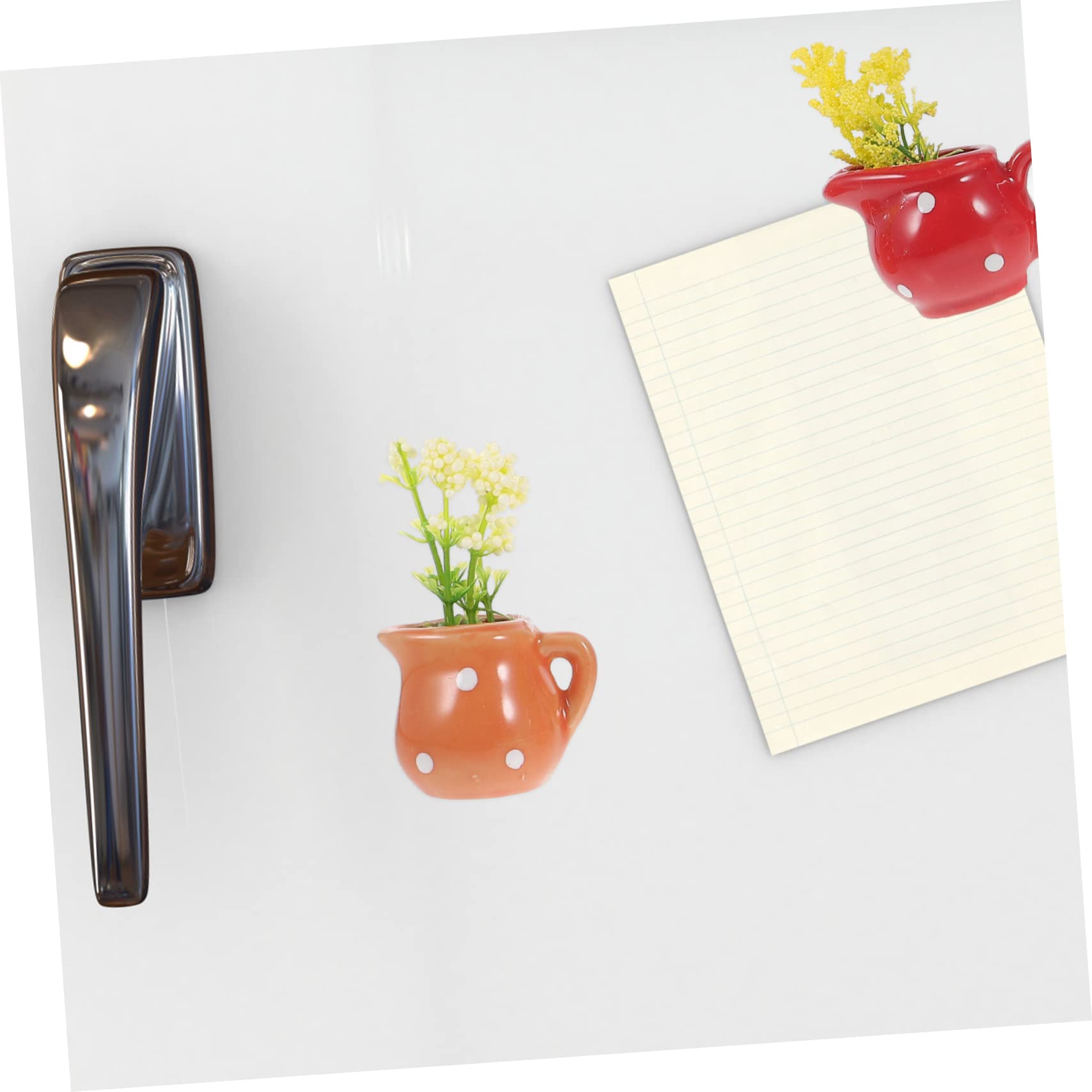 TOPBATHY 12 Pz Magnete Da in Vaso Delicati Magneti Da Lavagna Bianca Per Magnetica Magnete Per Magneti Da Ufficio 3d Mini Ceramica Accessori