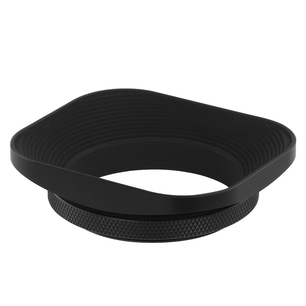 Paraluce Quadrato In Metallo Haoge LH-E2T Da 49 Mm Con Tappo - Per