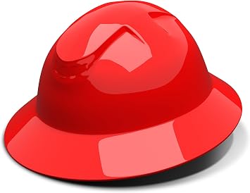 Rugged Blue Defender Cap & Full Brim Hard Hat | 6-Point Ratchet Suspension | Safety Helmet Hard Hat | Adjustable Suspension Size | ANSI Z89.1 Type 1, Class C, G, and E Certified | Hard Hats for Men