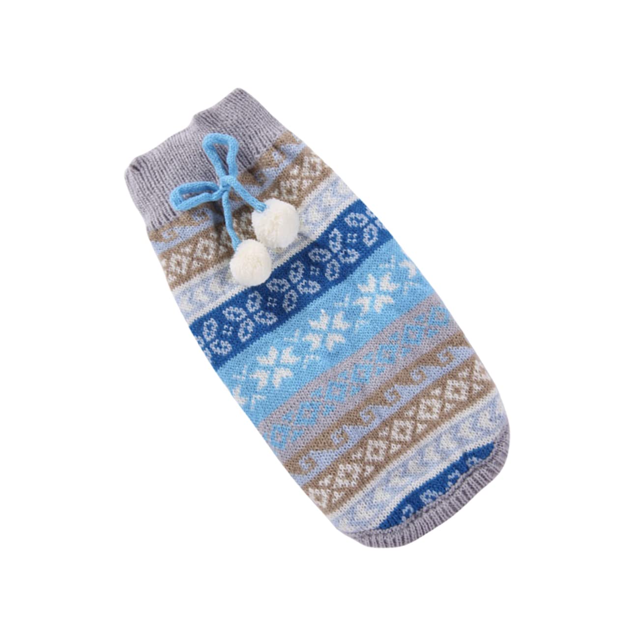 BESPORTBLE 3 Pezzi di Maglione Caldo Forniture per Animali Domestici Vestiti per Cani da Compagnia Maglione di Natale Indumento Invernale Felpe con per Cani Senza Maniche