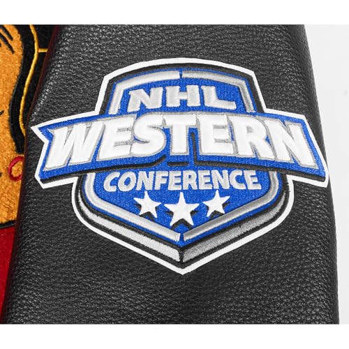 Image of Pro Standard Mens NHL Old English Varsity Jacket