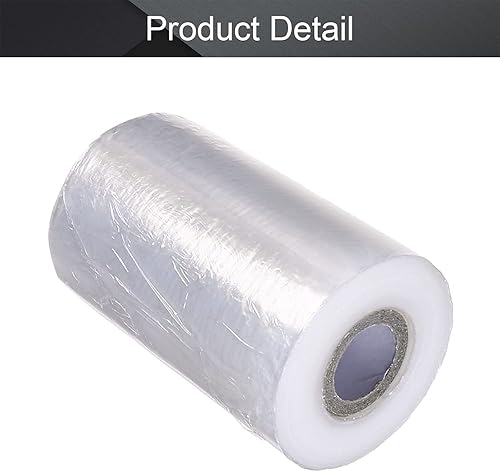 Miniatura 4 de Othmro Película elástica de 4.7 in x 656.2 ft, película elástica de plástico duradero, rollo de envoltura retráctil resistente para mudanzas y