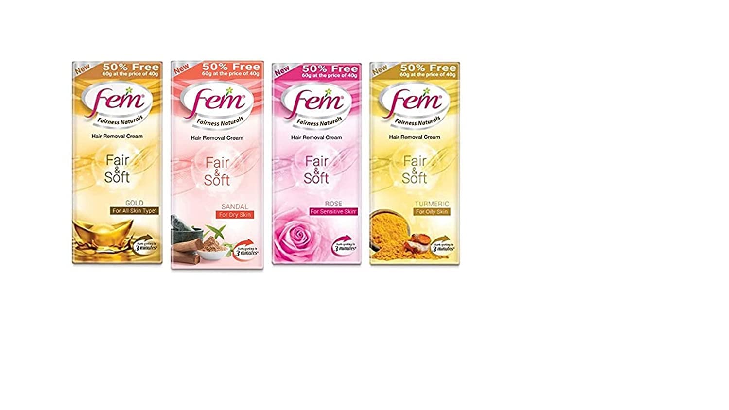 Fairness Naturals Fair Fem Hair Removal Cream pack of 4 (B09KPK1R1T) Amazon Price History, Amazon Price Tracker