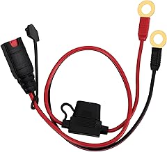 GC008 X-Connect M10 XL Eyelet Terminal Connector – Wire Harness Compatible with NOCO Battery Charger – 3/8 Inch Eyelet Trickle Charger Cable for Genius Smart Chargers