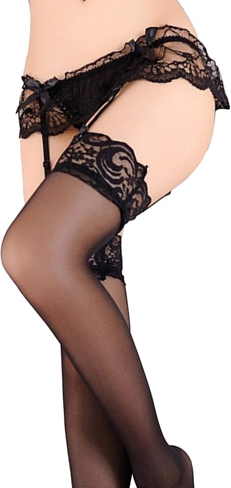 Amazon Co Jp ガーター ベルト タイツ ストッキング 美脚セクシー タイツ パンスト セクシー メッシュ レース ベルト ガーター プと4個 ベルト付きかわいい おしゃれ 黒 One Size 服 ファッション小物
