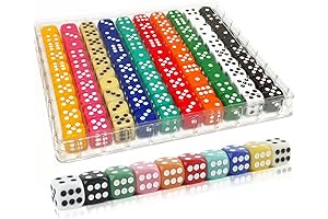 100 Pieces 16MM Ten Frame Dice