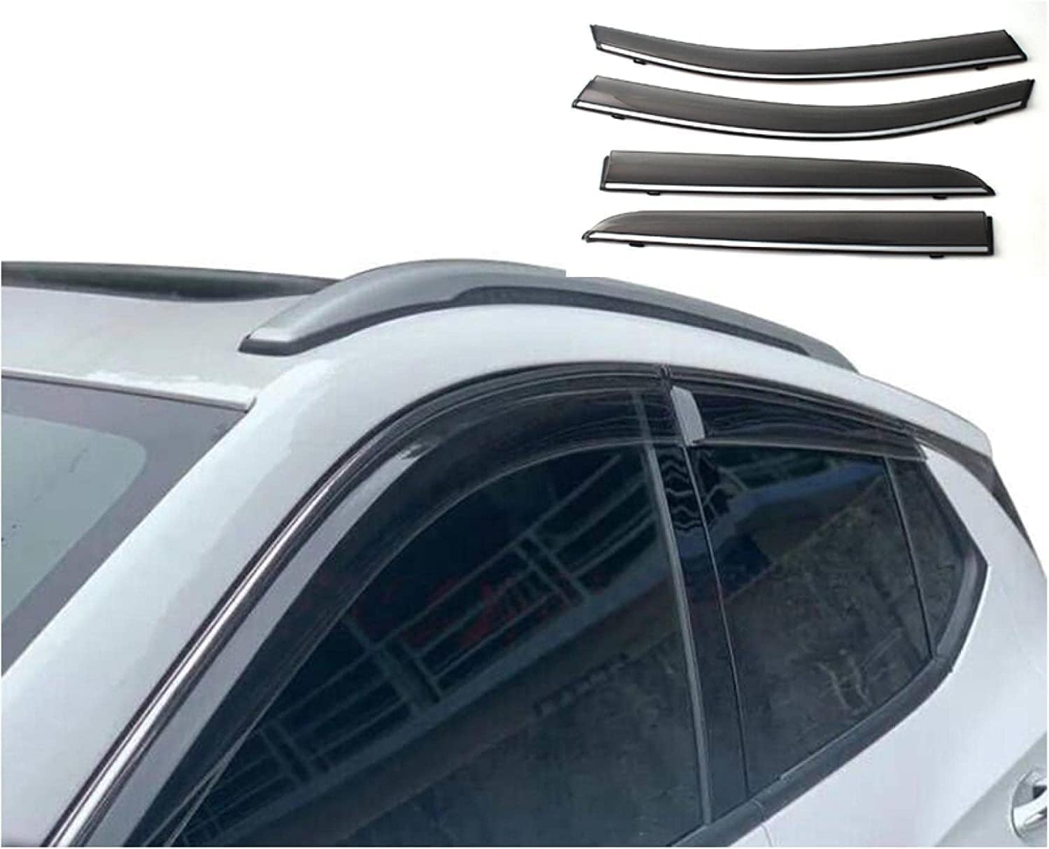 Déflecteurs de vent pour Buick Encore GX 2020-2022 | Lot de 4 - 8