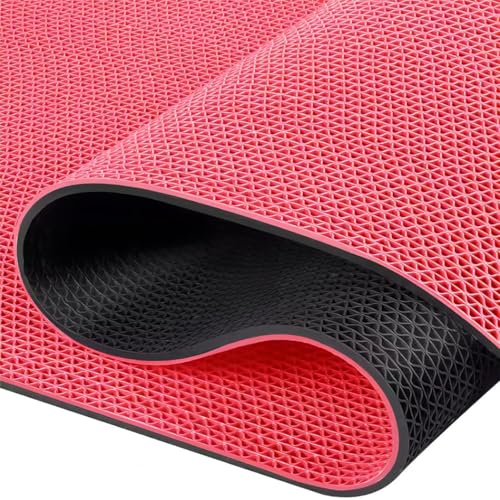 HJKHRE ����~�߃}�b�g ���O/�������p ���R�J�b�g�\ ������ 1���}�b�g2�F ����5mm PVC �J�r�Ȃ� �R�� ���� ���RDIY ���ʃJ���[ ���C ������ ���� �ϋv �L���J�[�y�b�g �v�[�� ���O �Ɩ��p ���ԏ� �H�Ɨp ���� �x�����_ ���� �L