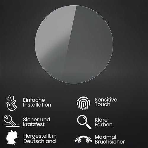 Miniatura 3 de Bruni Protector de pantalla puede usarse con Doogee S98 Lens Protector Film, cristal transparente (juego de 2)