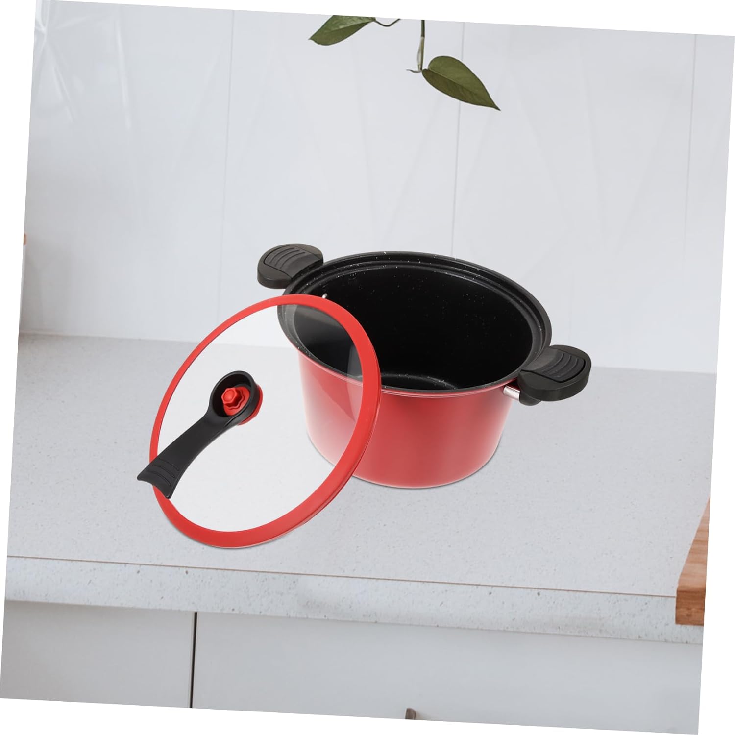 Gas Cooker Pressure Cooker High Pressure Canner Non-stick Pot Easy to Clean Safe Cooking