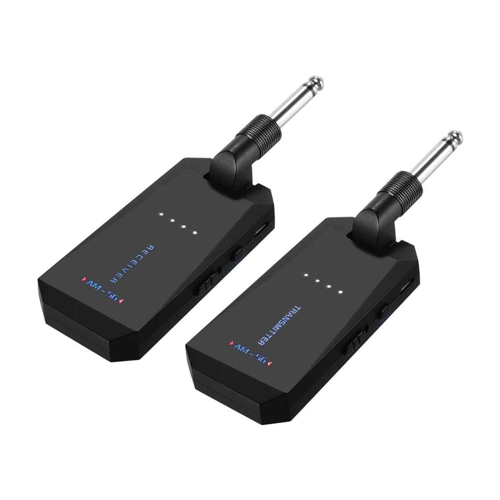 HCZKIUJY Electric Guitar Wireless Transmitter Receiver Electric Blowpipe Electric Violin Musical Instrument Guitar Wireless System 50 Meters Transmission