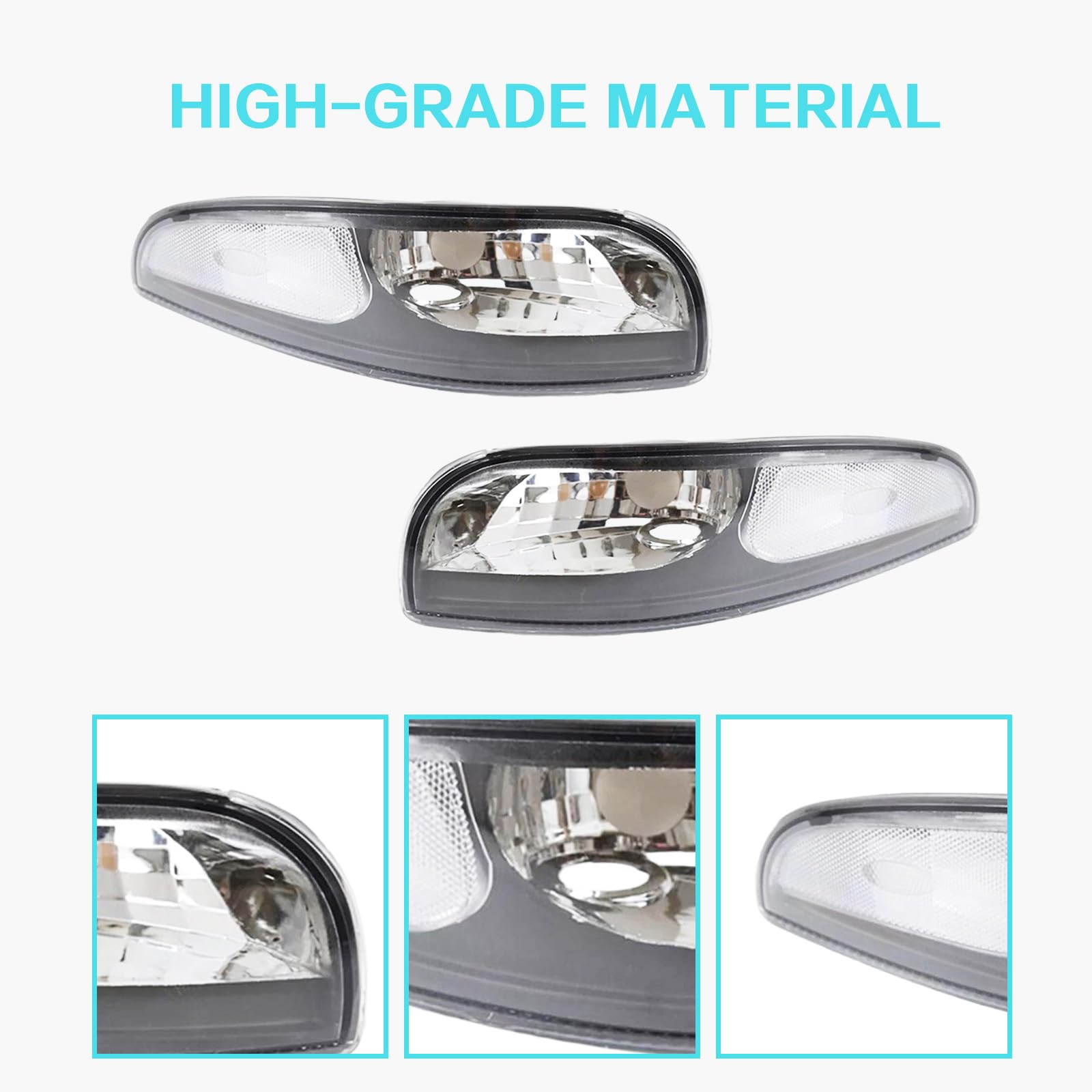 Amazon.com: JZPARTFIT 2 PCS Front Bumper Corner Turning Lamp LED