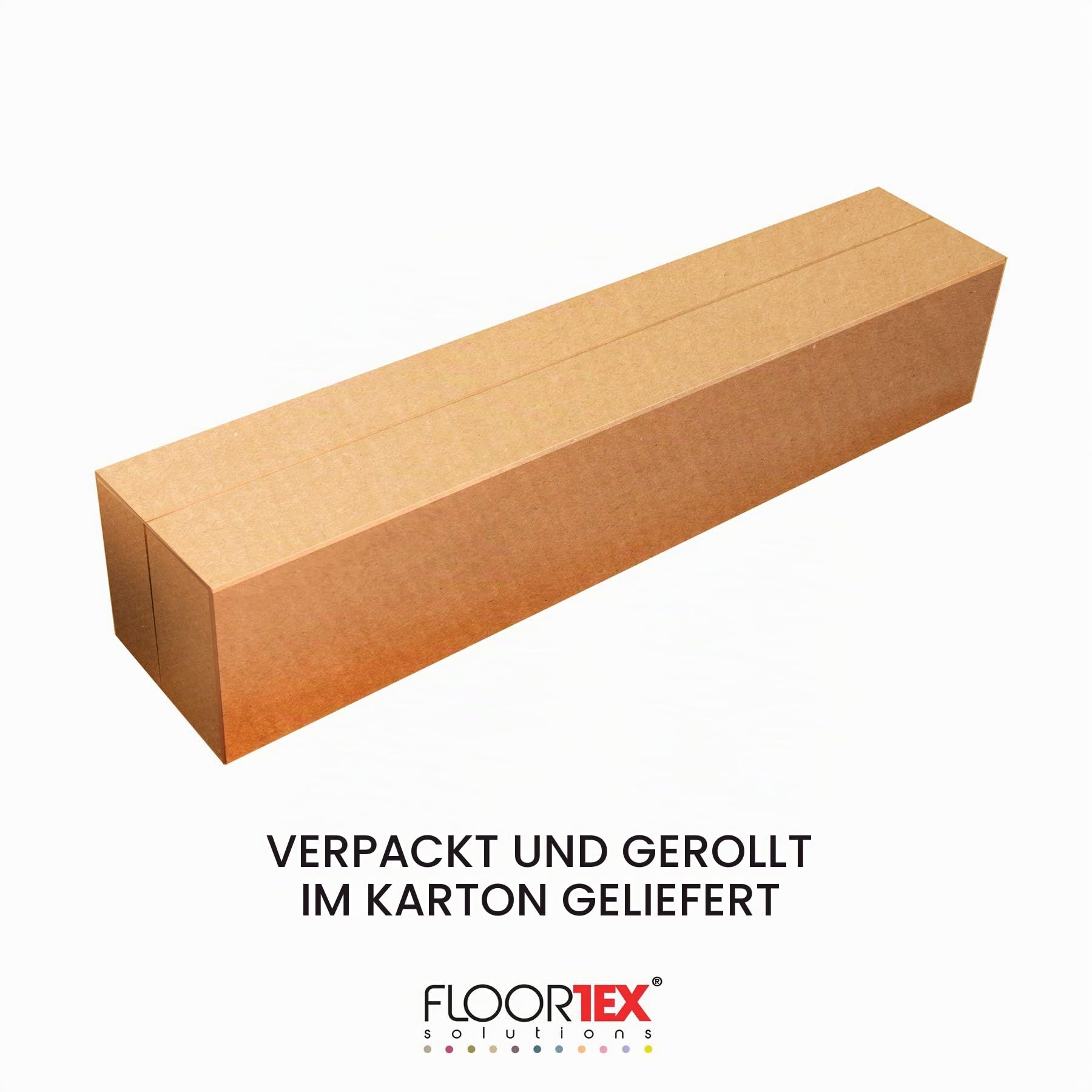 Floortex Ultimat Polycarbonat Stuhlmatte für harte Böden. Rechteckig 116cm x 200cm