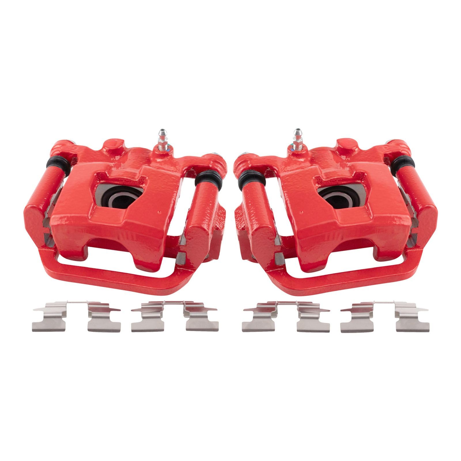 赤ヘル追撃譜 Amazon.com: Rear Performance Brake Caliper Set Red