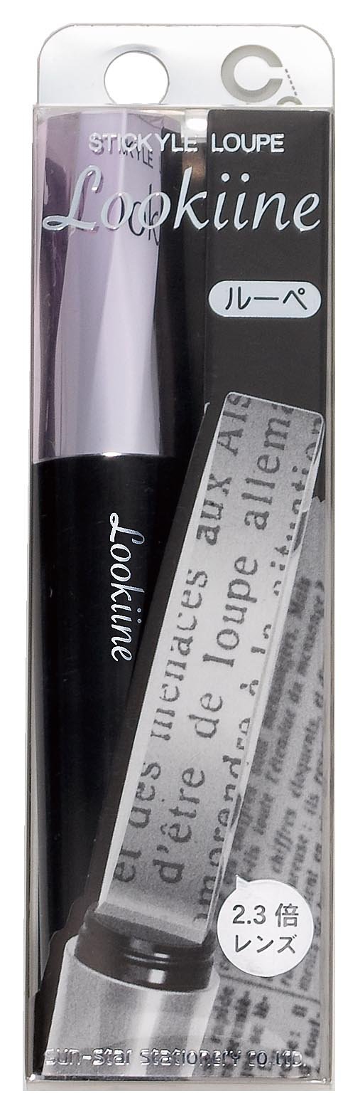 スティッキール ルーペ LK ブラック×ピンク サンスター文具 オシャレルーペ Amazon | サンスター文具 スティッキールルーペLK ブラック×ピンク