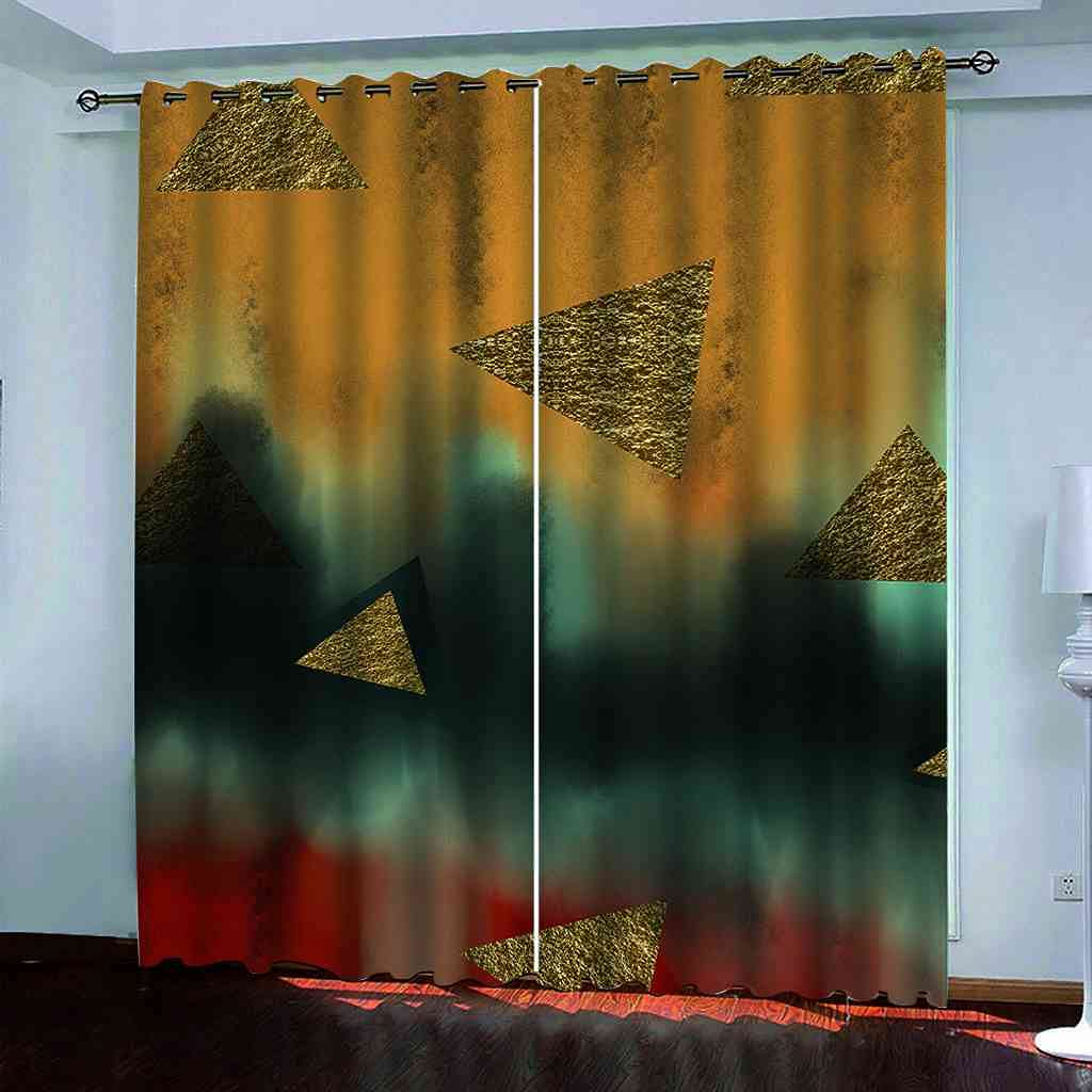 Rideaux occultants haut de gamme 3D isolant phonique 140x160 cm