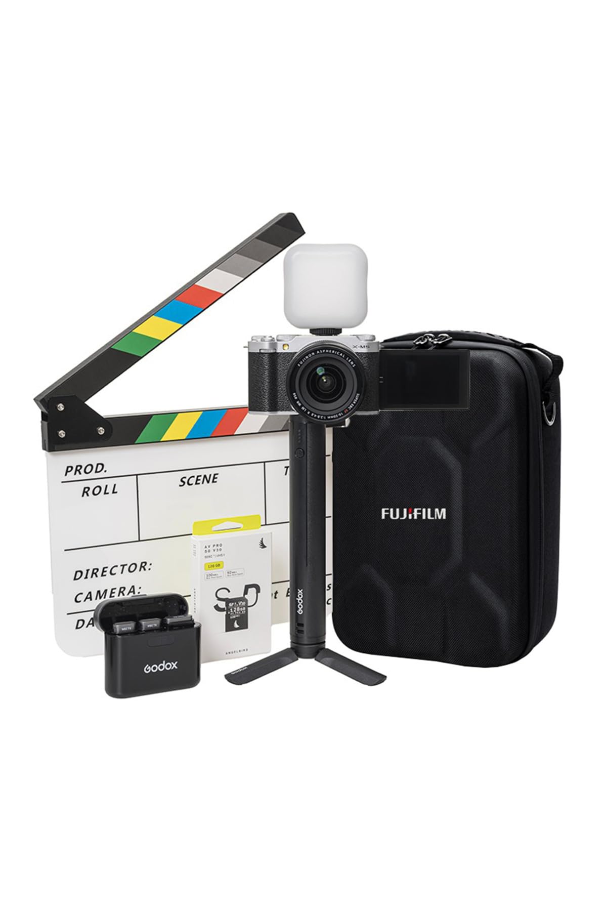 Fujifilm X-M5 Gümüş + XF16-50mm Vlogger Kit II