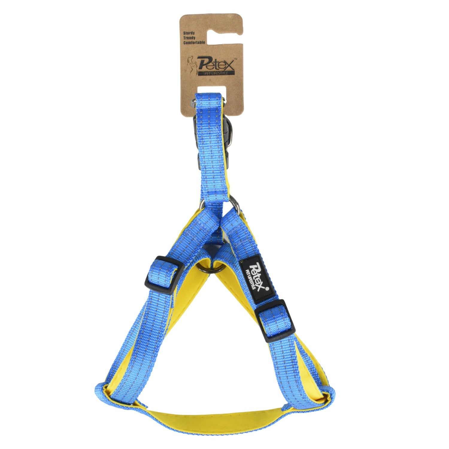 PETEX Nylon Plush Harness for Pets | Grey | 20 MM (B0CYH3MDW5) Amazon Price History, Amazon Price Tracker