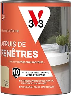 V33 Peinture pour appuis de fenêtres, Ton pierre 1L