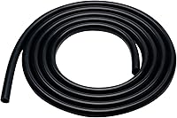 ZY-hosetube Food Grade Silicone Tubing 1/2" ID x 5/8" OD 5FT Black - Flexible Hose for Home Brewing, Hydroponics, Aquariums, Wine Making