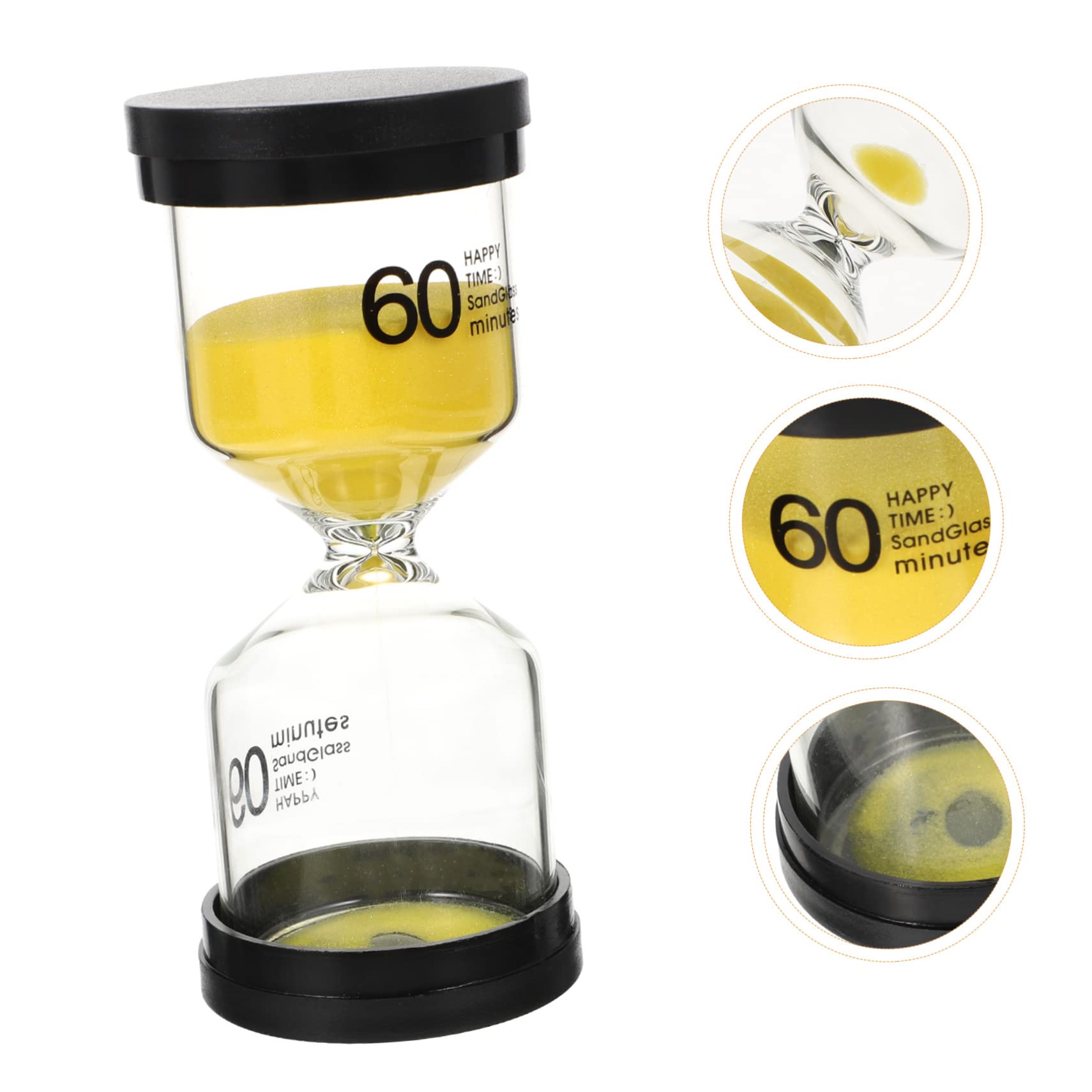 Reloj De Arena Artesanal con Temporizador De 60 Minutos para Niños Y Niñas