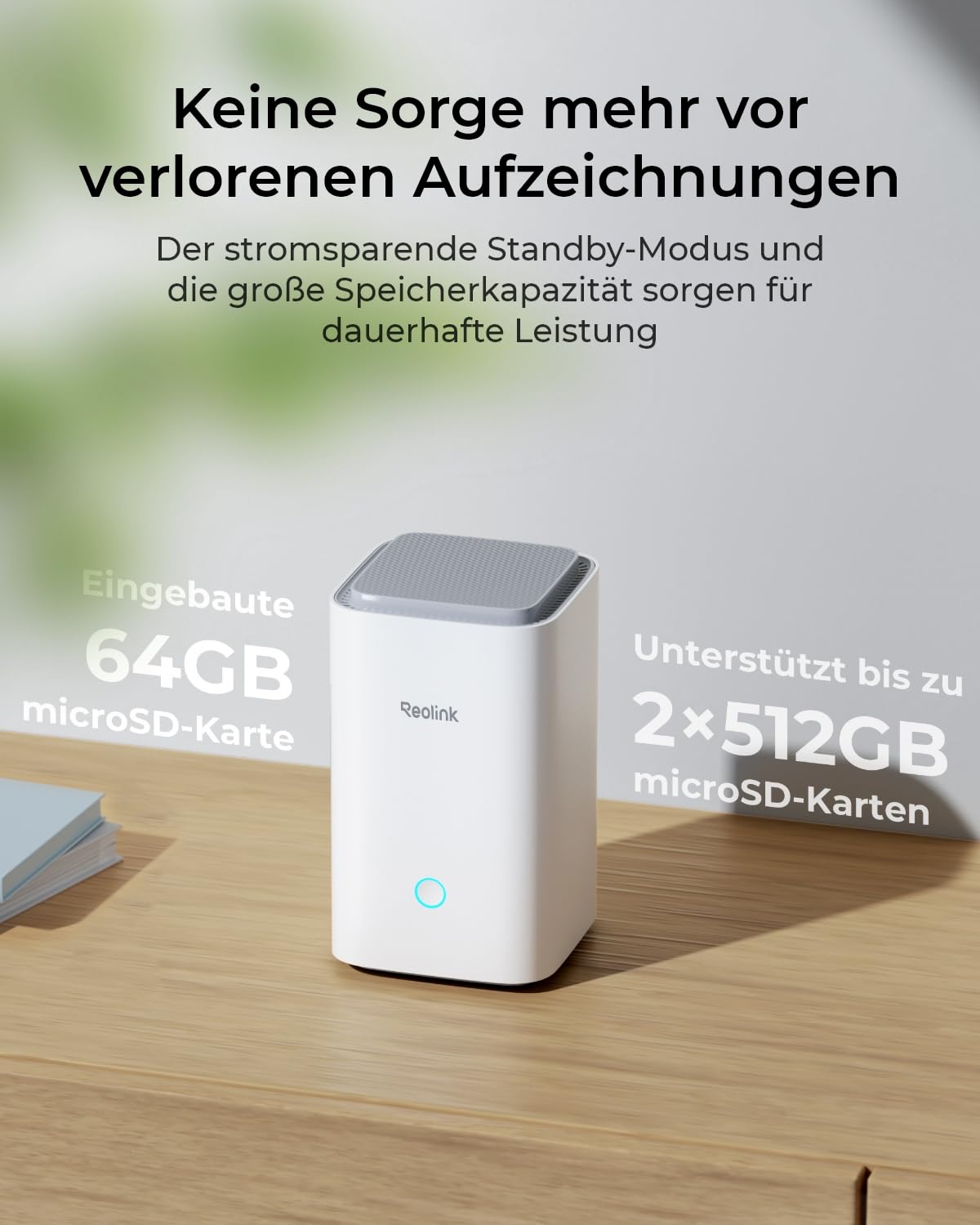 Reolink Video Doorbell mit Home Hub, Akku Türklingel mit Kamera, 2K Kabellose Videotürklingel, 1:1 Kopf-bis-Fuß-Ansicht, 2,4/5GHz WLAN, Personen/Fahrzeug/Paketerkennung, Lokale Speicherung Ohne Gebühr