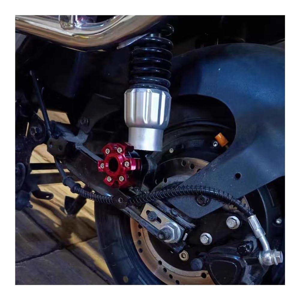 Cursori di protezione dagli urti per forcella universale per moto Protezione per telaio in alluminio Copriruota esagonale