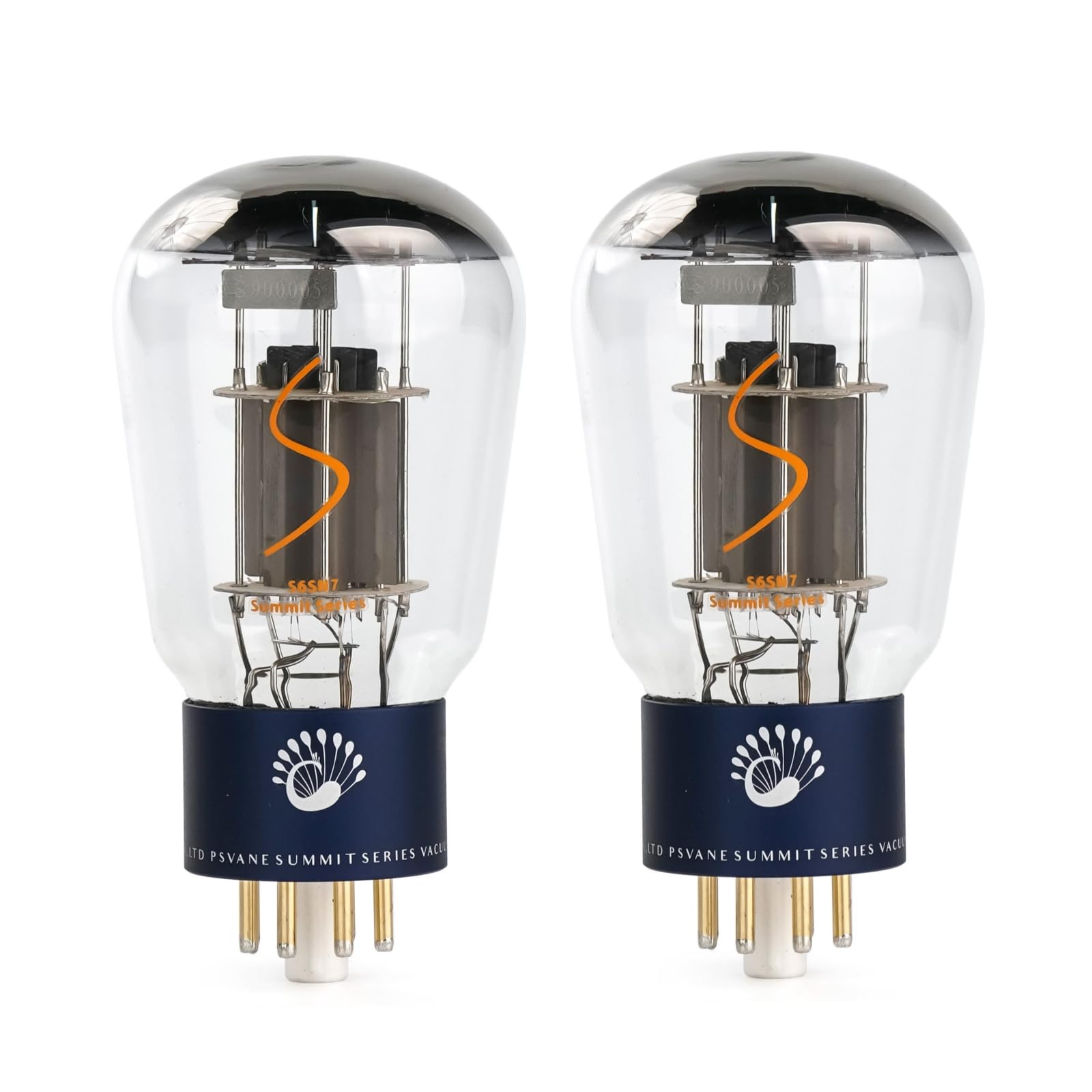 PSVANE Série Summit 6SN7 / CV181 Tubes à vide pour amplificateurs Paire assortie (PACK DE 2)