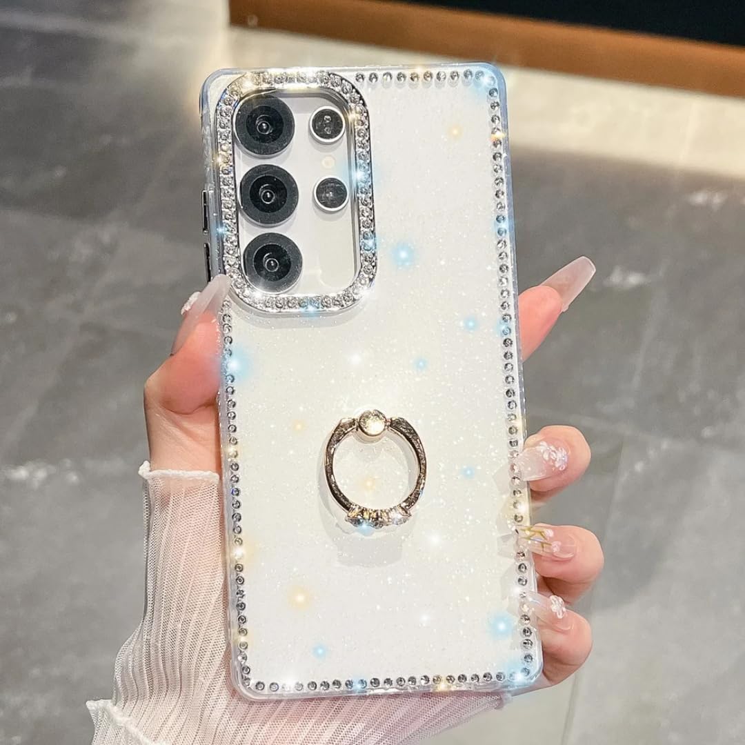 Coque transparente Samsung A16 scintillante pour sublimer vos soirées et selfies