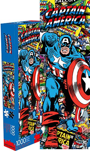 Marvel Capt America Collage 1000 pc Puzzle