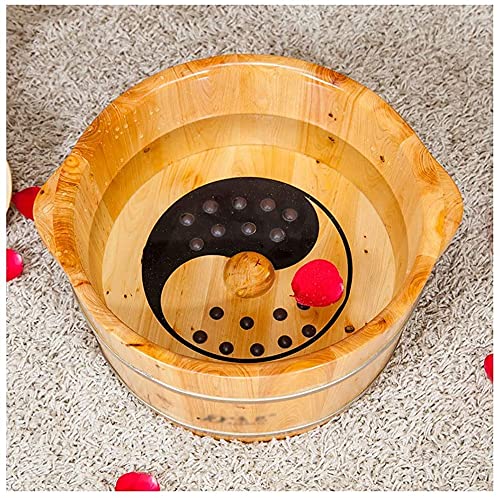 Baño de Pies de Madera BABYCE para Relajación y Masaje miniatura 4