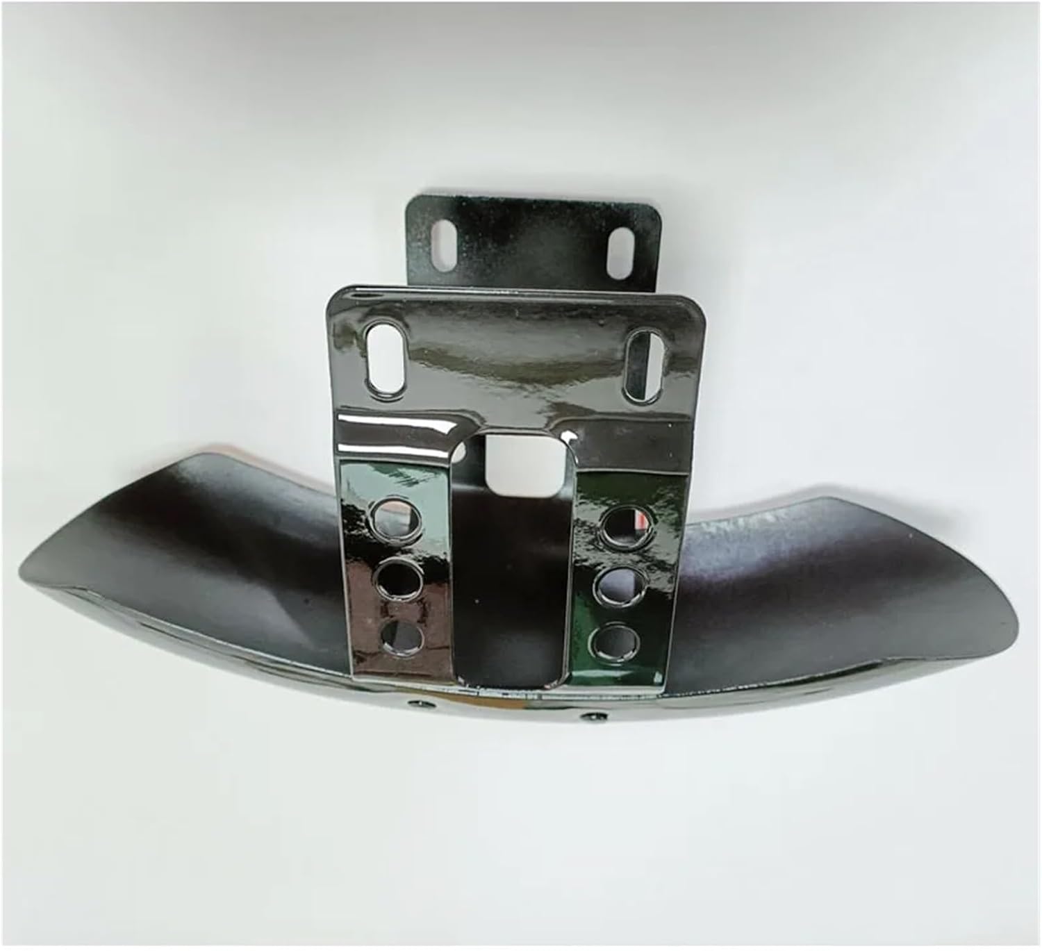 35mm Short Front Mudguard Fender Compatible With Sportsters Iron XL 883 1200 N R L 1998 1999 2000 2001-2019 Glossy Black