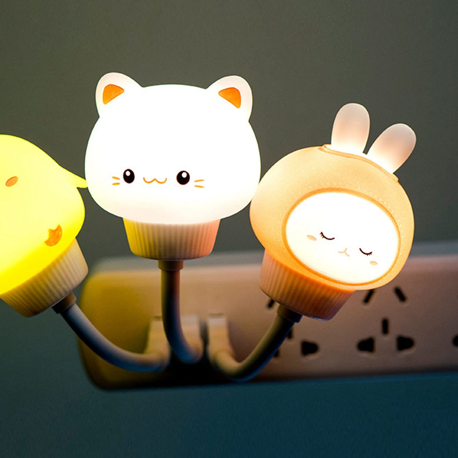 うさぎLEDライト Amazon.co.jp: LckCryspho スマートLEDナイトライト うさぎ型 – 音声