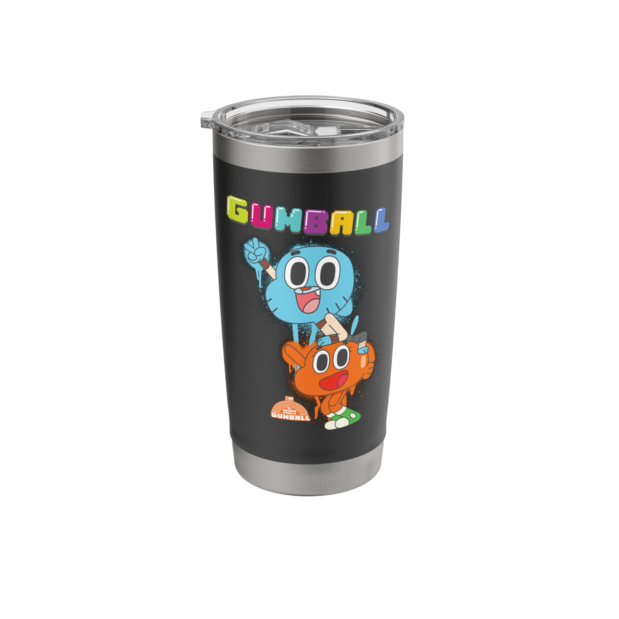 The Amazing World of Gumball Spray Stainless Steel Insulated Tumbler