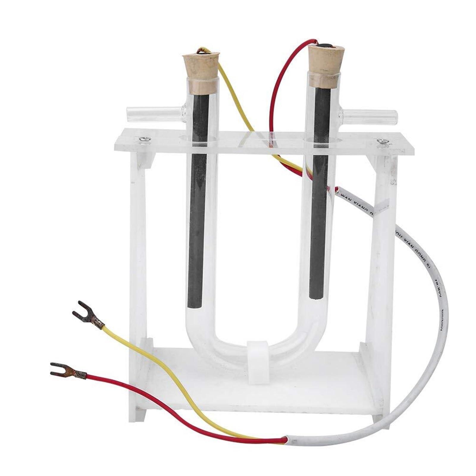 Demonstrator für Elektrolytlösung von Kupferchlorid, Elektrolyseerfahrung, Elektrolysedemonstrator für Salzwasser, elektrolysegesättigtes Wasser, ideales Lehrmittel für Chemie